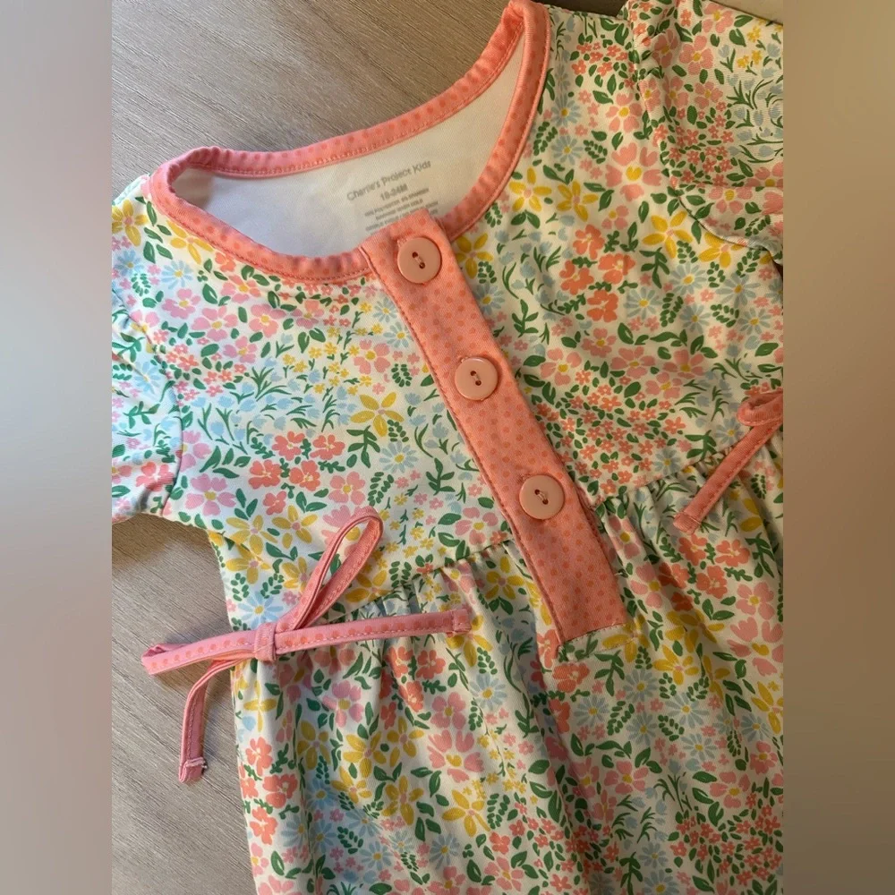 Floral Bubble Romper